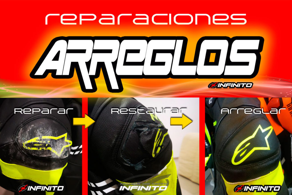 Reparación y Arreglos de Monos y Ropa de Moto